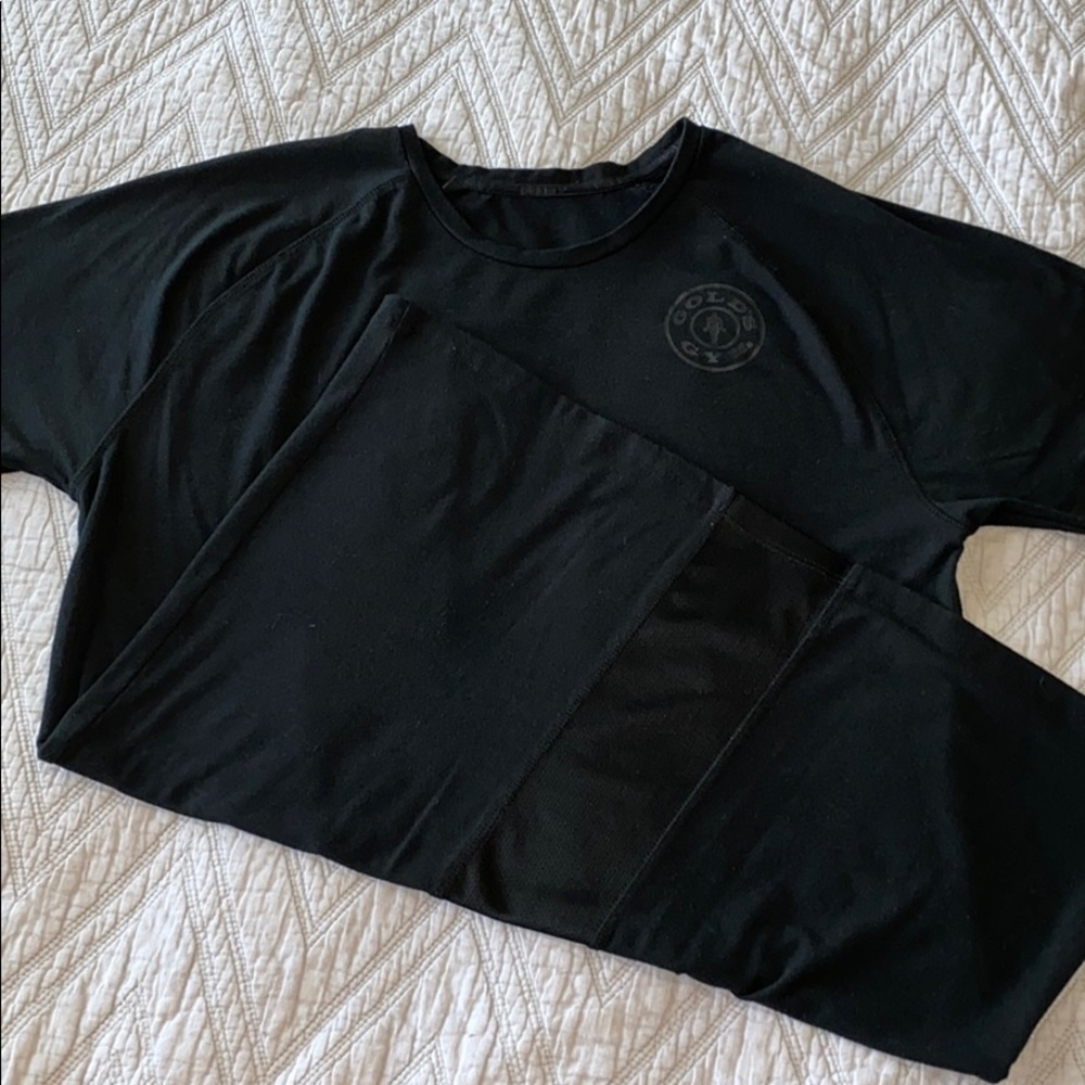 Gymshark Gold’s Gym Tee